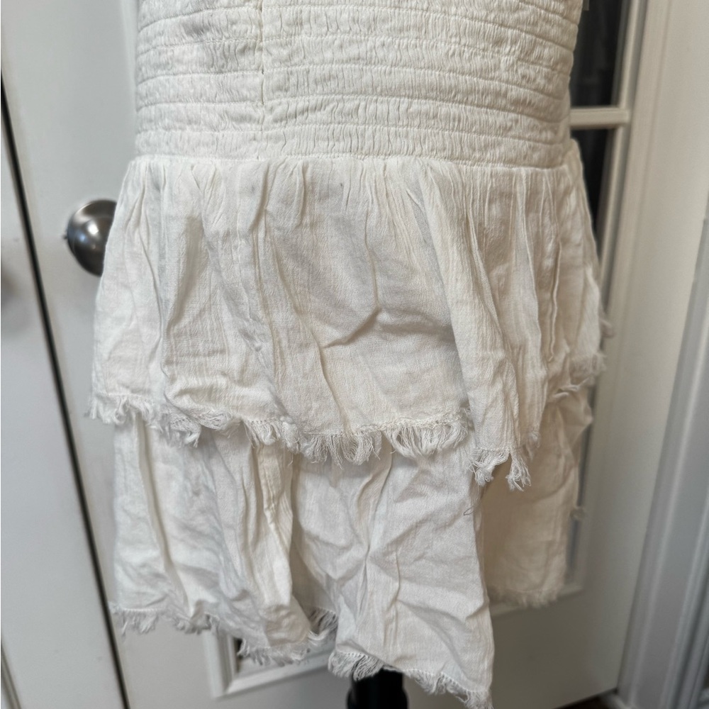 Aerie White Tiered Skirt - Picture 2 of 5